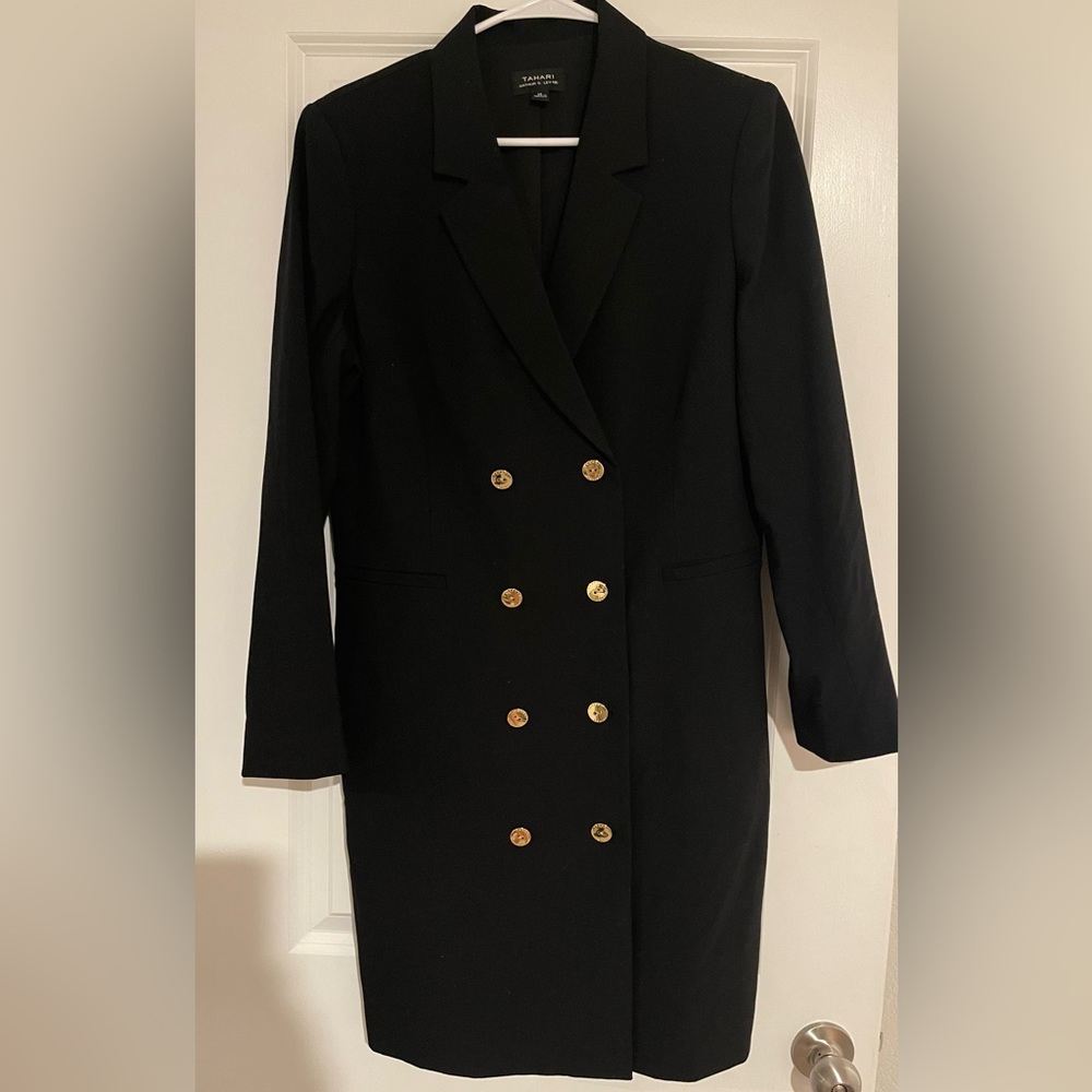 NWOT Black Blazer Dress